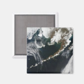 Die Halbinsel Alaskan und die Aleusianischen Insel Magnet (Vorderseite/Rückseite)