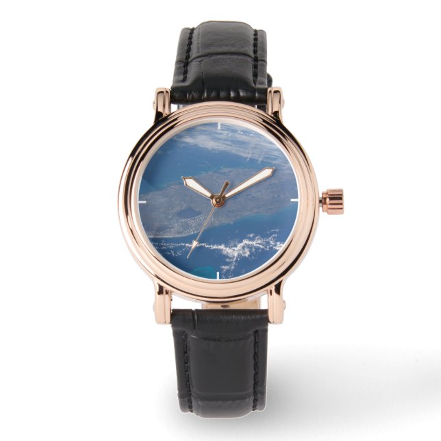 Die Halbinsel Florida. Armbanduhr (Vorderseite)