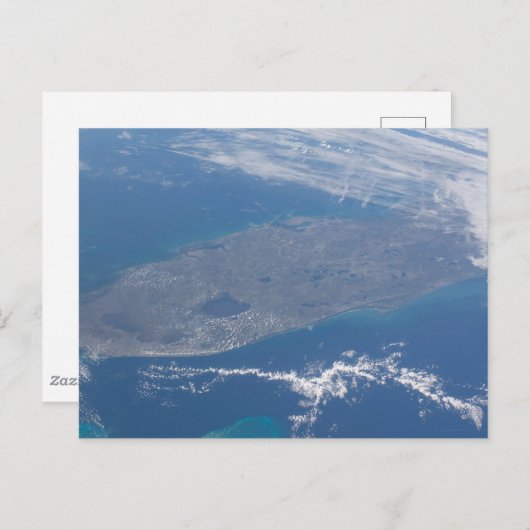 Die Halbinsel Florida. Postkarte (Vorne/Hinten)