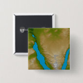 Die Halbinsel Sinai Button (Vorne & Hinten)