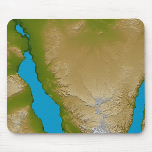 Die Halbinsel Sinai Mousepad (Vorne)