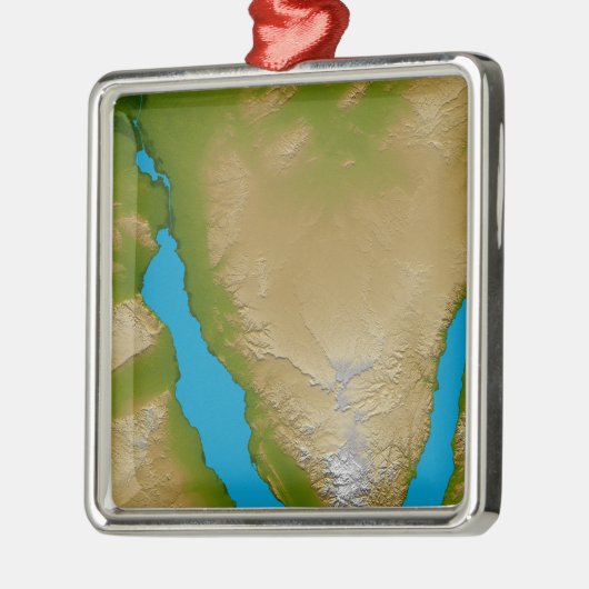 Die Halbinsel Sinai Silbernes Ornament (Links)
