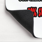 Die Hälfte Anästhesisten ... Half Superhero Mousepad (Ecke)