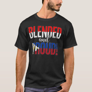 Die Hälfte der indonesischen Staatsangehörigkeit i T-Shirt