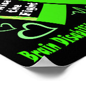 Die Hälfte des Herzens zweimal die Bekämpfung von  Poster (Ecke)