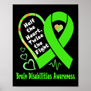 Die Hälfte des Herzens zweimal die Bekämpfung von  Poster