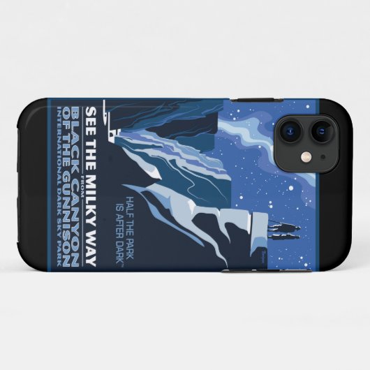 Die Hälfte des Parks ist nach Dark (TM) Case-Mate iPhone Hülle (Rückseite (Horizontal))