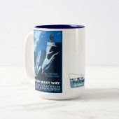 Die Hälfte des Parks ist nach dunkler Tasse (Vorderseite Links)