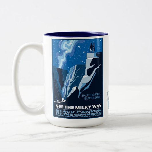 Die Hälfte des Parks ist nach dunkler Tasse (Links)