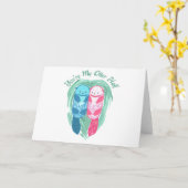 Die Hälfte meiner Otter Karte (Gelbe Blume)