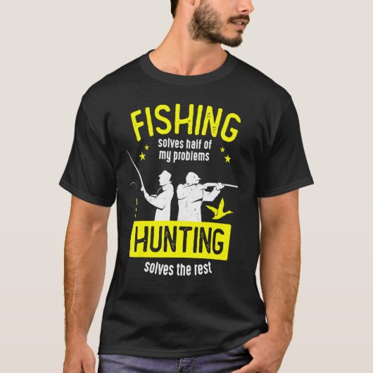 Die Hälfte meiner Probleme mit der Jagd löst die F T-Shirt (Vorderseite)