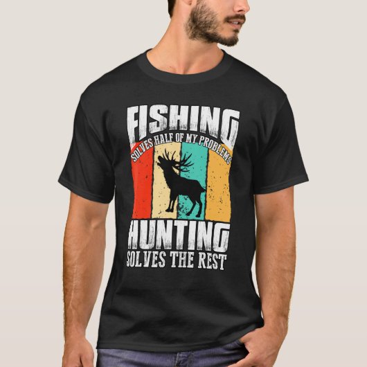 Die Hälfte meiner Probleme mit der Jagd löst die F T-Shirt (Vorderseite)
