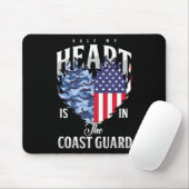 Die Hälfte meines Herzens in der Küstenwache USA F Mousepad (Mit Mouse)