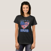 Die Hälfte meines Herzens wird von der militärisch T-Shirt (Vorne ganz)