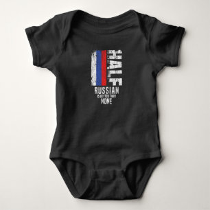 Die Hälfte Russen ist besser als keine lustige rus Baby Strampler