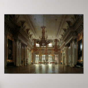 Die Hall des Feldmarschalls im Winter Poster
