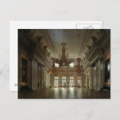 Die Hall des Feldmarschalls im Winter Postkarte (Vorne/Hinten)