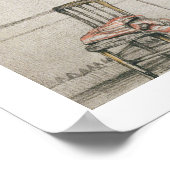 Die Halle der beiden Schwestern (Sala de las dos H Poster (Ecke)