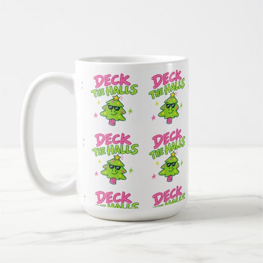 die Halle schmücken Kaffeetasse (Links)