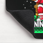 Die Hallen mit Siegerrufen - Trump Santa Ch Mousepad (Ecke)