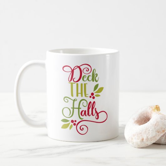 die Hallen schmücken Kaffeetasse (Mit Donut)
