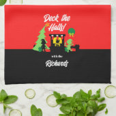 Die Hallen überprüfen Geschirrtuch (Gefaltet)