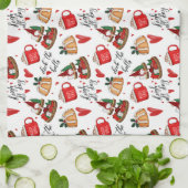 Die Hallen überprüfen Geschirrtuch (Gefaltet)