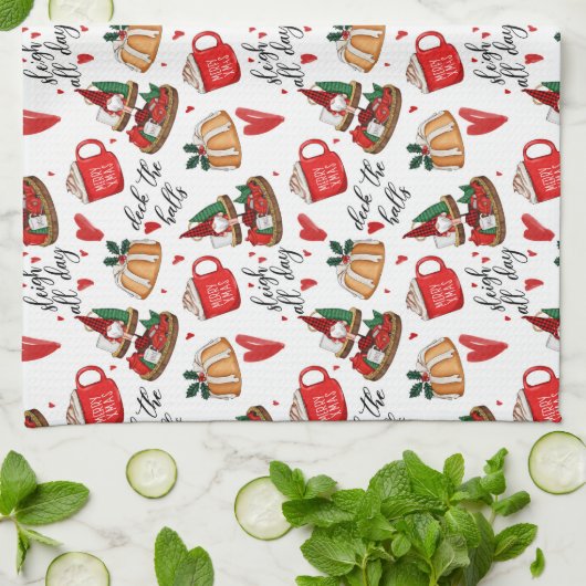 Die Hallen überprüfen Geschirrtuch (Gefaltet)