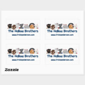 Die Hallow Brothers Chibi Stickers (Blatt)
