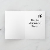 'Die Halloween-Hexenkarte' Karte (Innenseite)