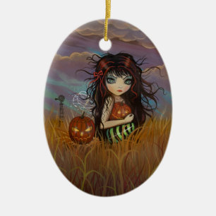 Die Halloween-Märchenschmuck Keramik Ornament