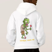 Die Halloween-Nacht ist voller Geheimnisse. Hoodie (Rückseite)