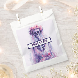 Die | Halloween Skeleton Bride Favor Bags Geschenktütchen