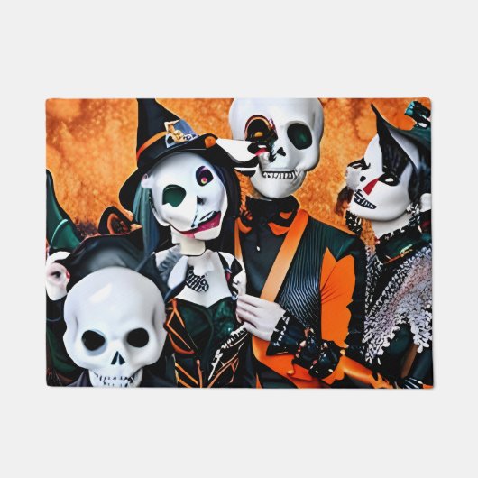 Die Halloween-Verweigerer Fußmatte (Vorderseite)