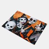 Die Halloween-Verweigerer Fußmatte (Schrägansicht)