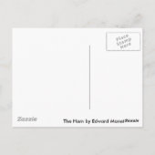 Die Ham von Edward Manet Postkarte (Rückseite)