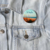 Die Hamptons Beach Long Island New York Button (Beispiel)