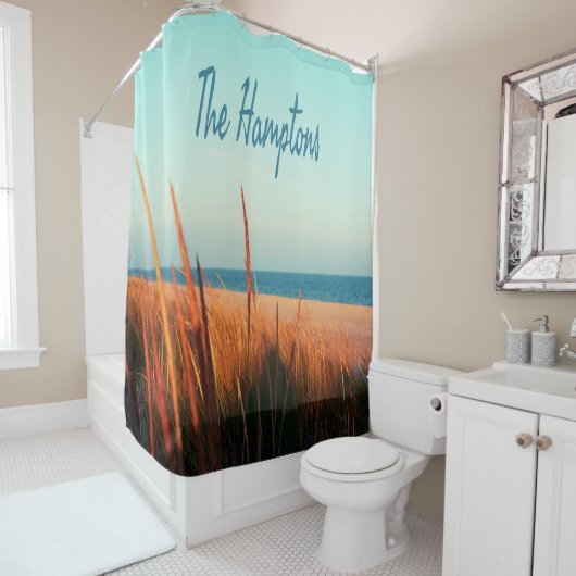 Die Hamptons Beach Long Island New York Duschvorhang (Beispiel)