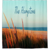 Die Hamptons Beach Long Island New York Duschvorhang (Vorderseite)