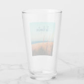 Die Hamptons Beach Long Island New York Glas (Rückseite)