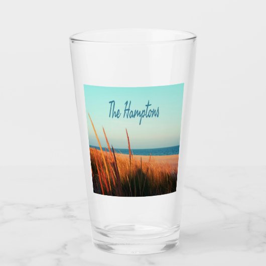 Die Hamptons Beach Long Island New York Glas (Vorderseite)