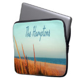 Die Hamptons Beach Long Island New York Laptopschutzhülle (Vorderseite Links)
