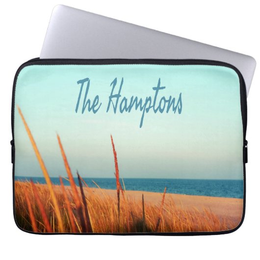 Die Hamptons Beach Long Island New York Laptopschutzhülle (Vorderseite)