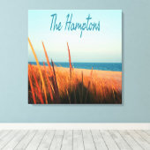 Die Hamptons Beach Long Island New York Leinwanddruck (Insitu (Holzboden))