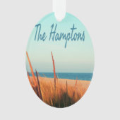 Die Hamptons Beach Long Island New York Ornament (Vorderseite)