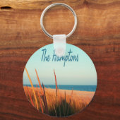 Die Hamptons Beach Long Island New York Schlüsselanhänger (Vorderseite)