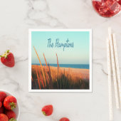 Die Hamptons Beach Long Island New York Serviette (Beispiel)