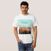 Die Hamptons Beach Long Island New York T-Shirt (Vorne ganz)