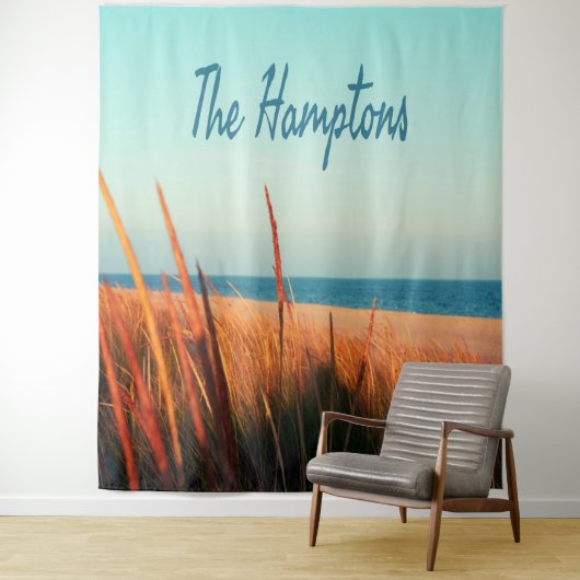 Die Hamptons Beach Long Island New York Wandteppich (Beispiel)