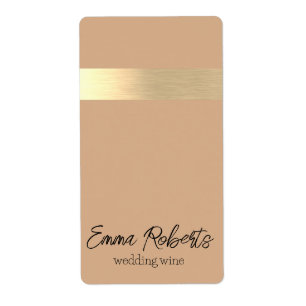 Die hamptons Gold Foil rustikale Imitate